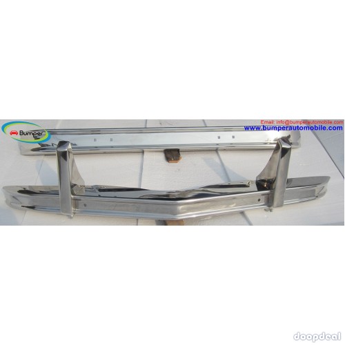 Citroen 2CV bumper (1948 – 1990) in stainless steel 